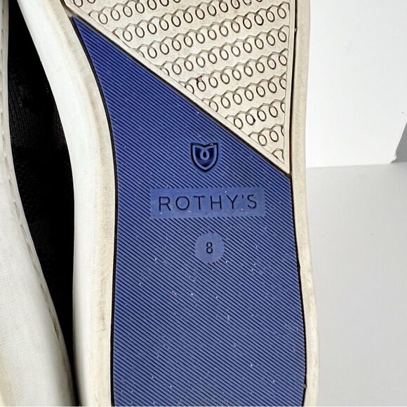 Rothy's The Sneaker Original Slip On Sneaker in Gray Camo Size 8 - Picture 8 of 9